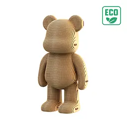 Арт Ведмідь (ARTY BEAR) - Картонний 3D-пазл Cartonic - мініатюра 5