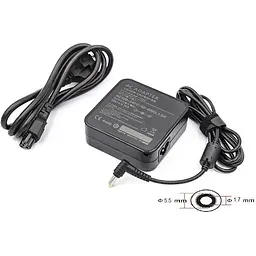Блок живлення до ноутбука PowerPlant ACER 220V, 19V 90W 4.74A (5.5x1.7) (AC90F5517) - мініатюра 3