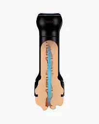 Мастурбатор-ротик Kiiroo Feel Mouth з насадкою PowerBlow Combo Set - мініатюра 2