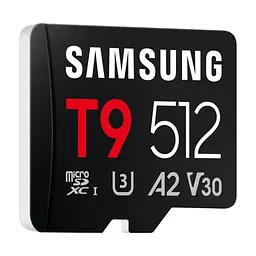 Карта пам'яті Samsung 512GB microSDXC class 10 UHS-I U3 V30 A2 T9 (MB-MH512T/WW) - мініатюра 3