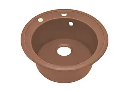 Кухонна мийка Adamant Sun Ø510x200 terra-cotta 134223, Коричневий - мініатюра 2