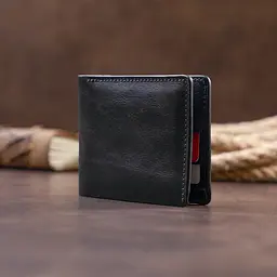 Чоловічий шкіряний гаманець GRANDE PELLE 11,5х9х0,7 см acs0015933 - мініатюра 7