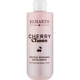 Гель для душу Bioearth Botanique Chocolate Cherry Choco Exfoliating Shower Gel Вишня та шоколад відлущувальний 250 мл