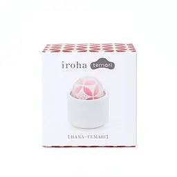 Вібратор для клітора Iroha by Tenga Temari Hana 6.8 см рожевий - мініатюра 2