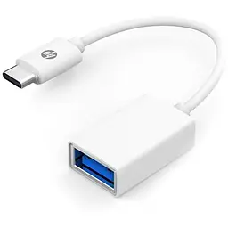 Перехідник USB3.1 Type-C to USB (OTG) 0.15m white HP (DHC-TC105)