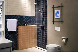 Душова система з термостатом Hansgrohe Activera S 240 1jet EcoSmart Ecostat Fine Varia chrome 28078000 - мініатюра 2