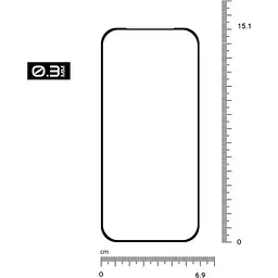 Захисне скло ArmorStandart Full Pro Glass для Google Pixel 9a Black (ARM83564) [136284] - мініатюра 3