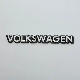 Емблема буквене позначення Volkswagen старий скотч 200 x 25 мм