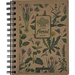 Книга записна Buromax Kraft в клітинку В6 в асортименті 96 аркушів (BM.2479) - мініатюра 3