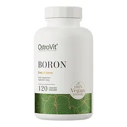 Вітаміни та мінерали OstroVit Vege Boron, 120 вегакапсул