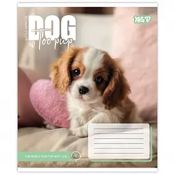 Набір зошитів Yes Dog too pup А5 12 аркушів у лінію 25 шт. (768732) - мініатюра 2