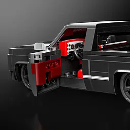 Машинка-конструктор Mattel Brick Shop Chevy '83 Silverado серії Speed (JKG42) - мініатюра 5