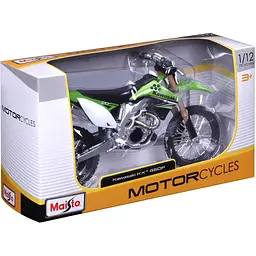 Мотоцикл іграшковий Maisto Kawasaki KX 450F в масштабі 1:12 (31101-08141) - мініатюра 10