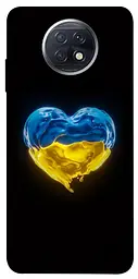 Чохол Demsky Серце України для Xiaomi Redmi Note 9 5G/Note 9T