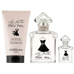 Набір Guerlain La Petite Robe Noire 50 мл туалетна вода, 75 мл лосьйон для тіла, 5 мл мініатюра