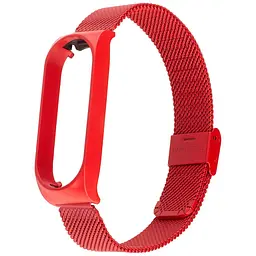 Ремінець Міланська Петля Mi Band 5/6 Червоний