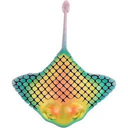 Іграшка антистрес 3D друкований рухомий скат з PLA 14.5 см Помаранчевий (6901560892521)