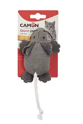 Іграшка для котів з котячою м'ятою - джинсова мишка Camon 10см