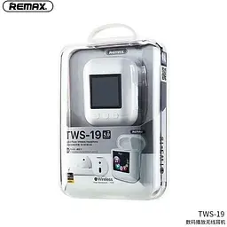 Навушники Bluetooth Remax TWS-19 Digital Player - мініатюра 4