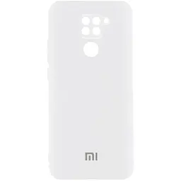 Чохол Lakshmi Silicone Cover Full Camera (AAA) with Logo для Xiaomi Redmi Note 9 / Redmi 10X Білий / White