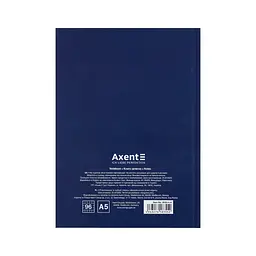 Книга записна Axent UA Єдина А5 клітинка тверда обкладинка 96 аркушів (8455-4-A) - мініатюра 5