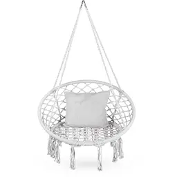 Садова гойдалка Boho Outtec XXL сірий - мініатюра 5