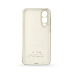 Силиконовый чехол с MagSafe для Samsung Galaxy S25 Edge 5G, ICON2 MagCase, бежевый, противоударный, панель с мягкой подкладкой, защита всего корпуса, поддержка беспроводной зарядки, совместим с защитными стеклами и пленками, ArmorStandart (ARM88092) - мініатюра 2