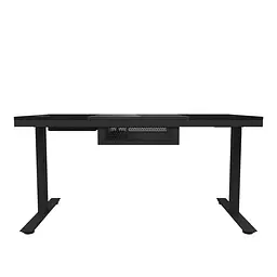 Геймерський стіл Lorgar ELITE 90G Glass Black (LRG-DE90G) - мініатюра 3