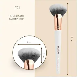 Пензлик косметичний TopFace PT901 F21 для контурінгу - мініатюра 2