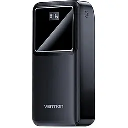 Універсальна мобільна батарея Vention 30000mAh PD QC 3.0 Black (FHMB0) - мініатюра 2