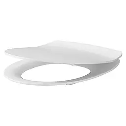 Сидіння для унітазу Cersanit Delfi duraplast Slim антибактеріальне Soft Close K98-0138