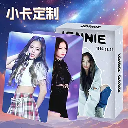 Ломо Картки Блекпінк Дженні Blackpink Jennie СС C BP 25 - мініатюра 5