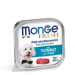 Паштет з тунцем для собак всіх порід Monge Dog Fresh Adult 100 гр