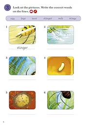 Ladybird Readers 3 Minibeasts Activity Book - мініатюра 4