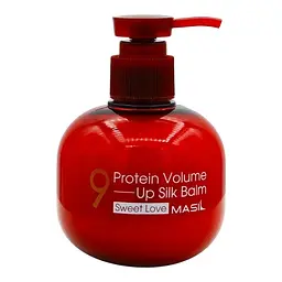 Бальзам незмивний для волосся з протеїнами 9 Protein Volume Up Silk Balm Sweet Love Masil 180 мл