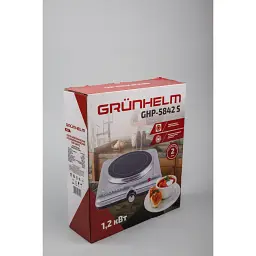 Електроплита дискова Grunhelm GHP-5842S 1.2 кВт/220В (95032) - мініатюра 5