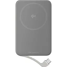 Зовнішній акумулятор EcoFlow RAPID Magnetic 5000mAh 30W Silver [EF-RAPID5000-B-EU] [116823] - мініатюра 3