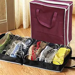 Сумка органайзер для зберігання взуття 6 пар Шуз Той UKC Shoe Tote
