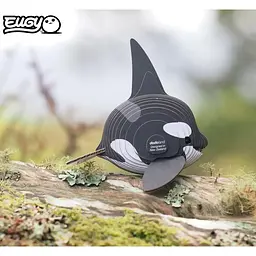 Збірна 3Д модель Eugy Зоопарк: Косатка 20 деталей (XEG-020) - мініатюра 7