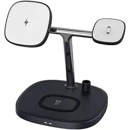 Бездротовий зарядний пристрій Wiwu 4in1 Wireless Charger M8 Black [91677] - мініатюра 2