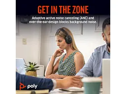 Навушники з мікрофоном POLY Voyager Surround 80-M USB-C HS Black (8G7U0AA) - мініатюра 7