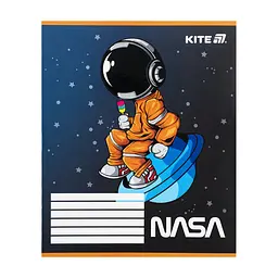 Зошит Kite NASA, 12 аркушів, коса лінія (NS25-235), в асортименті - мініатюра 2