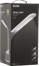 Настільна лампа-колонка Remax RBL-L3 Desk Lamp Bl Speaker чорна - мініатюра 3