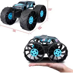 Машинка іграшкова на радіокеруванні Maisto Tech Cyklone AWT синя (81796 blue) - мініатюра 11
