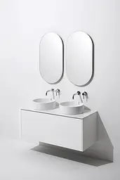 Умивальник Simas Foriu 40 white Matte Білий матовий FO01WM - мініатюра 2