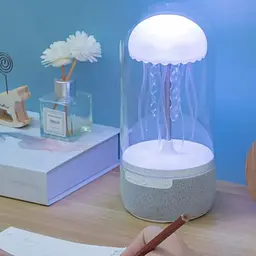 Ночник-колонка DKT Colorful Jellyfish Lamp Bluetooth Speaker HM-116 [119859] - мініатюра 3