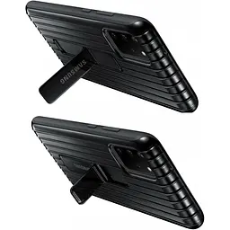 Оригінальний чохол Samsung Protective Rugged Standing Cover для Galaxy S20 Plus (6.7") Black (EF-RG985CBEGRU) - мініатюра 5