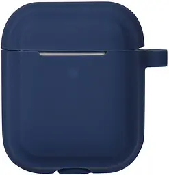 Кейс TOTO Plain Cover With Stripe Style Case AirPods Midnight Blue - мініатюра 3
