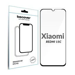 Скло захисне BeCover Xiaomi Redmi 15C 4G/5G Black (713907)