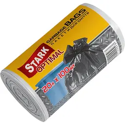Пакети для сміття Stark Optimal 20 л 100 шт. білі
